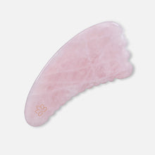 Indlæs billede til gallerivisning Body Gua Sha rosakvarts krystal til kropsmassage og lymfedraenage - gauasha.com