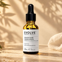 Indlæs billede til gallerivisning Evolve Sunless Glow Self Tanning Drops, 30ml Evolve
