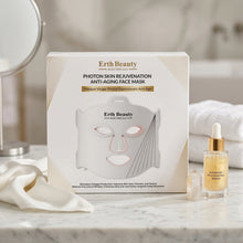 Indlæs billede til gallerivisning Erth Beauty ElectriCals™ LED Ansigtsmaske med 7 lysfarver – Ensartet, Velplejet hud gauasha.com