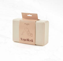 Indlæs billede til gallerivisning Yogablok i Hård Skum – Beige gauasha.com