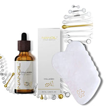 Indlæs billede til gallerivisning Kollagen Kit - Ellie Gua Sha + Kollagen Serum gauasha.com