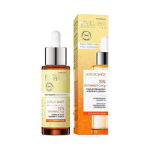 Indlæs billede til gallerivisning Eveline Serum shot 15 % Vitamin C,Cg - lysnende 30 ml gauasha.com