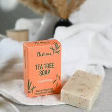 Indlæs billede til gallerivisning Nurme Tea Tree Sæbebar – Antibakteriel & Dybderensende gauasha.com