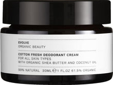 Indlæs billede til gallerivisning Cotton Fresh Deodorant Cream - 30 ml gauasha.com
