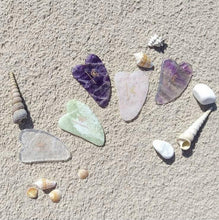 Indlæs billede til gallerivisning Crystallove Gua Sha - Amethyst gua sha gauasha.com