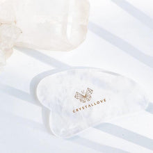 Indlæs billede til gallerivisning Crystallove Gua Sha - Bjergkrystal gua sha gauasha.com