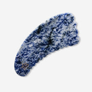Body Gua Sha blue jasper krystal til dybdemassage og lymfedraenage - gauasha.com