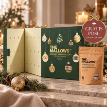 Indlæs billede til gallerivisning The Mallows gourmet julekalender - Inkl. en pose GRATIS karamel skumfiduser gauasha.com
