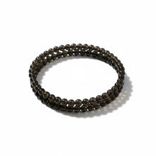 Indlæs billede til gallerivisning Gold Obsidian armbånd – 4 mm perler gauasha.com
