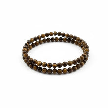 Indlæs billede til gallerivisning Tiger Eye armbånd – 4 mm perler gauasha.com
