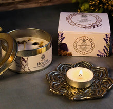 Indlæs billede til gallerivisning Duftlys med krystaller - Lavendel gauasha.com
