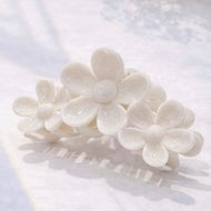 Hårklemme Flower, perlemor hvid gauasha.com