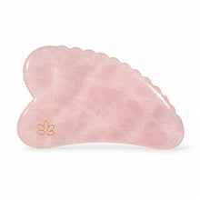 Indlæs billede til gallerivisning Gua Sha kit – Aya rosakvarts med jojobaolie gauasha.com

