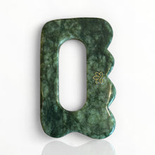 Indlæs billede til gallerivisning RU-YI Body Flow Gua sha - Dark Jade gauasha.com
