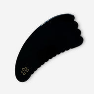 Body Gua Sha i sort obsidian - cellulite, draenage og kropsmassage - gauasha.com