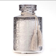 Indlæs billede til gallerivisning Aroma Diffuser - Grey Tassel - gråt glas gauasha.com
