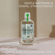 Indlæs billede til gallerivisning biomed® - Natural Whitening Mundskyl - Mint &amp; coconut - lysner 0,5 tone gauasha.com
