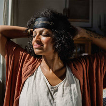 Indlæs billede til gallerivisning Shakti Headband, sort gauasha.com
