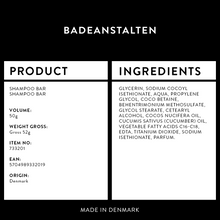 Indlæs billede til gallerivisning Badeanstaltens Shampoo Bar gauasha.com
