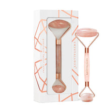 Indlæs billede til gallerivisning Crystallove Faceroller - Rosakvarts / Rosegold Faceroller gauasha.com
