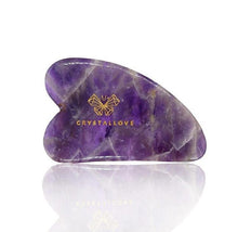 Indlæs billede til gallerivisning Crystallove Gua Sha - Amethyst gua sha gauasha.com
