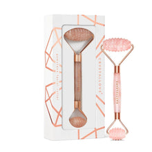 Indlæs billede til gallerivisning Crystallove Repair Face Roller - Rosa Kvarts Faceroller gauasha.com
