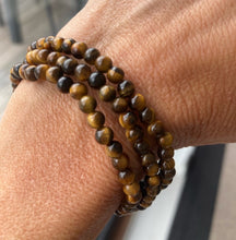 Indlæs billede til gallerivisning Perle krystal armbånd - Tigers Eye gauasha.com
