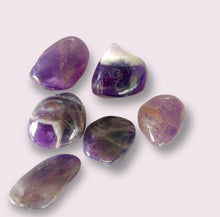 Indlæs billede til gallerivisning Amethyst lommesten - 2-3 cm gauasha.com
