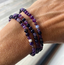 Indlæs billede til gallerivisning Perle krystal armbånd - Amethyst gauasha.com
